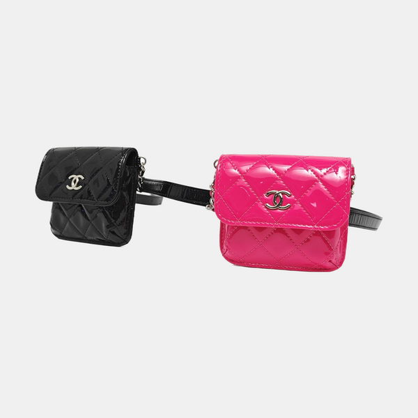 Quilted Patent Leather Multicolor