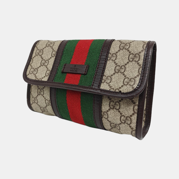 Coated Canvas Belt Bag Beige