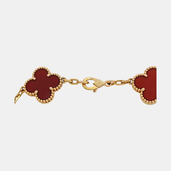 Vintage Alhambra 18k Rose Gold Bracelet