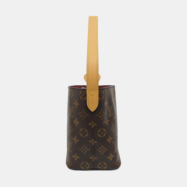 ALL IN Monogram Coated Canvas Brown