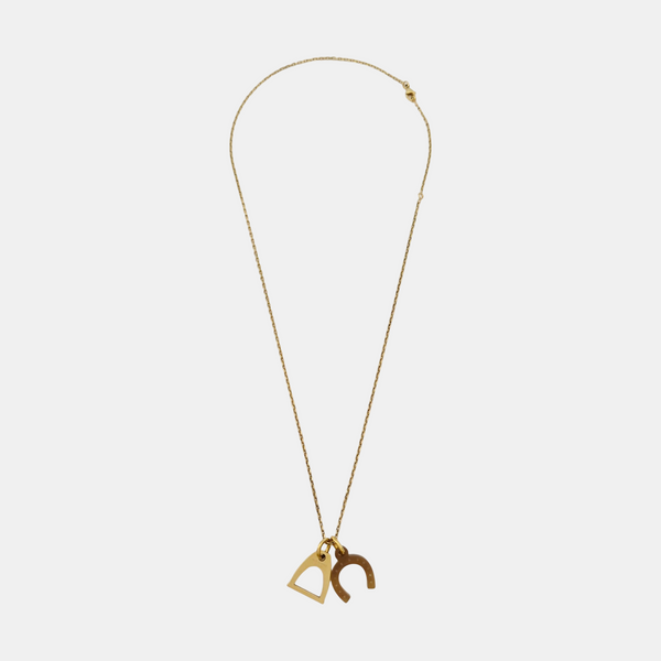 Amulette Metal Gold Necklace