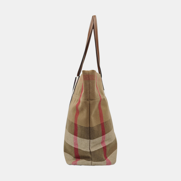 Fabric Tote Bag Beige
