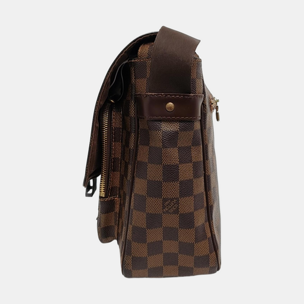 MELVILLE Damier Ebene Coated Canvas Brown