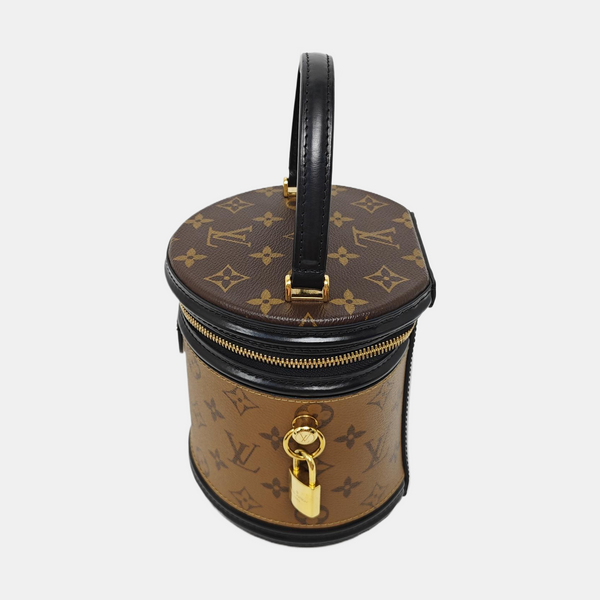 CANNES PM Monogram Coated Canvas Brown