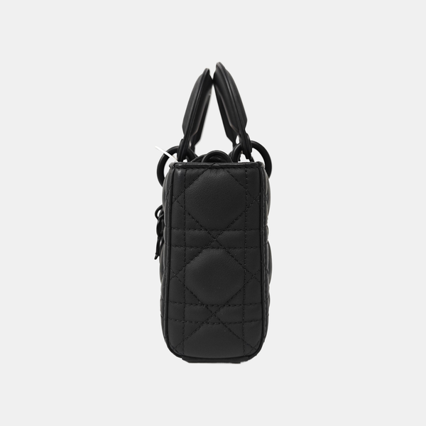 Lady D-Joy Small Cannage Lambskin Black