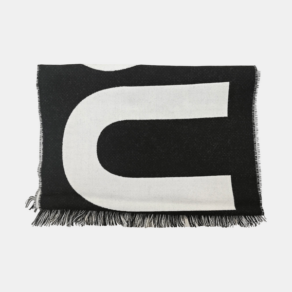 Wool Scarf Black
