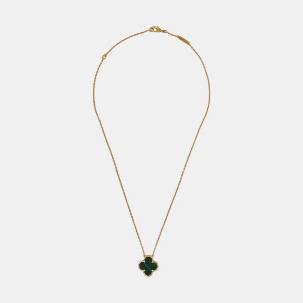Vintage Alhambra 18k Gold Necklace