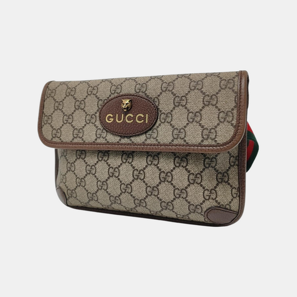 Neo Vintage Monogram Coated Canvas Beige