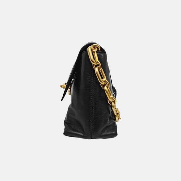 Downtown Small Calfskin Black