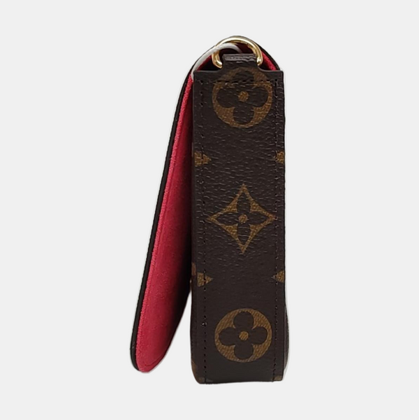 FÉLICIE Monogram Coated Canvas Brown