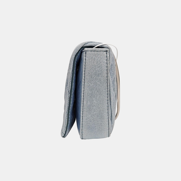 Matelassé Mini Lambskin Blue