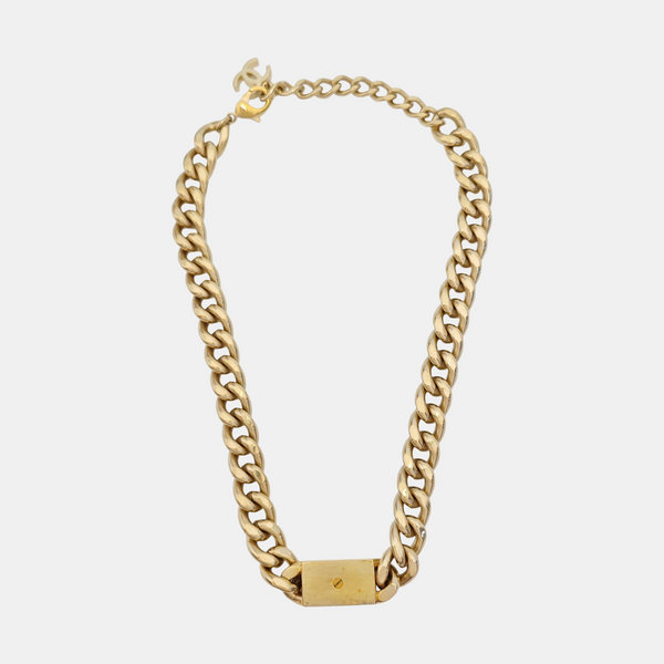 Brass Gold Necklace