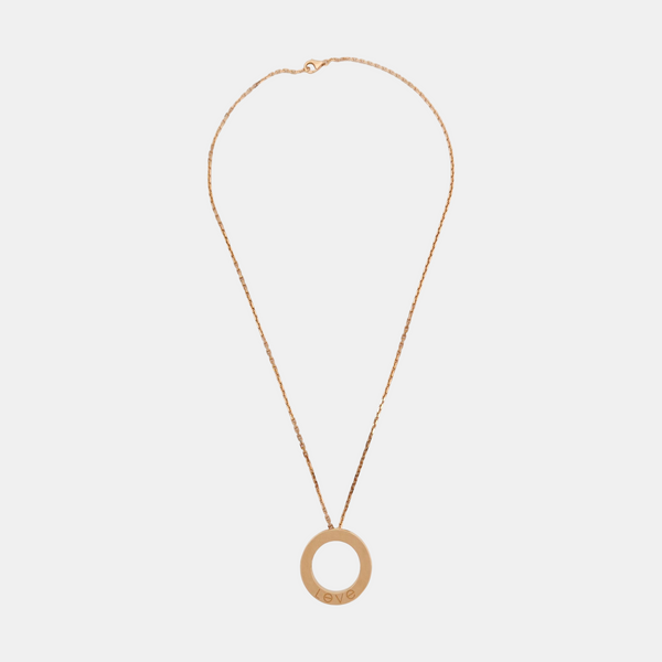 LOVE 18k Rose Gold Necklace