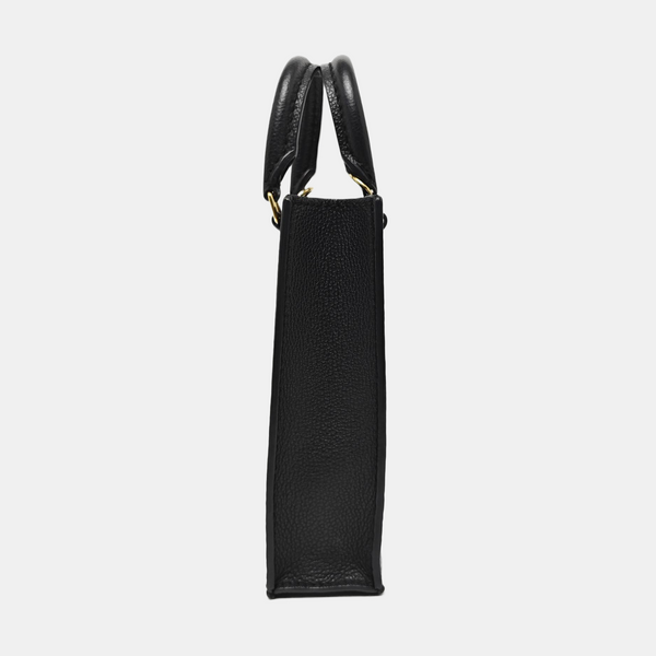 SAC PLAT Mini Monogram Calfskin Black