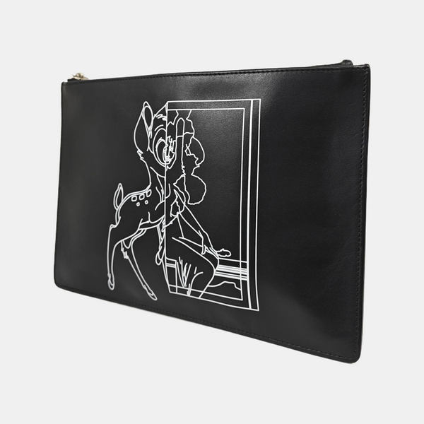Calfskin Clutch Black