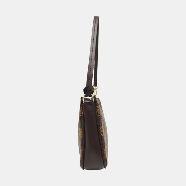 ACCESSOIRES Damier Ebene Coated Canvas Brown