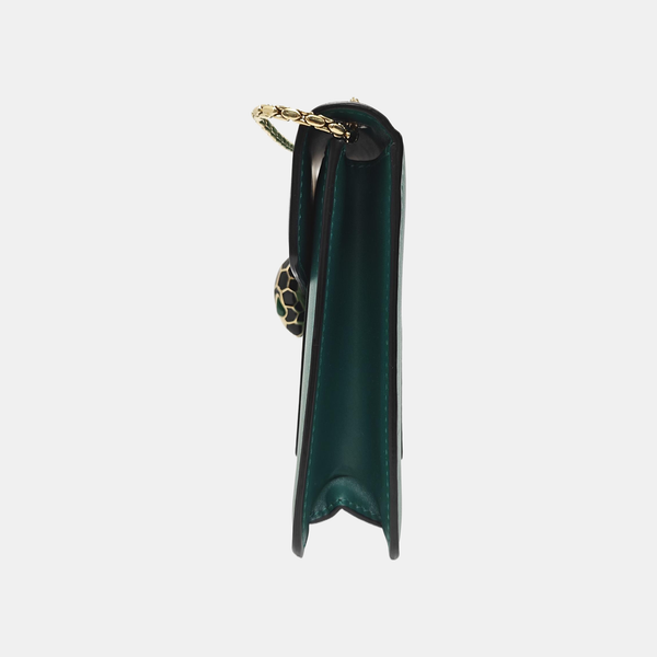 SERPENTI FOREVER Small Calfskin Green