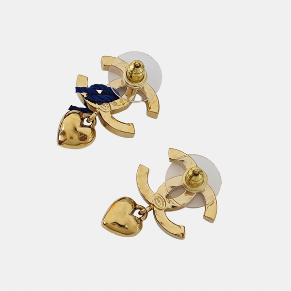 Metal Gold Stud Earrings