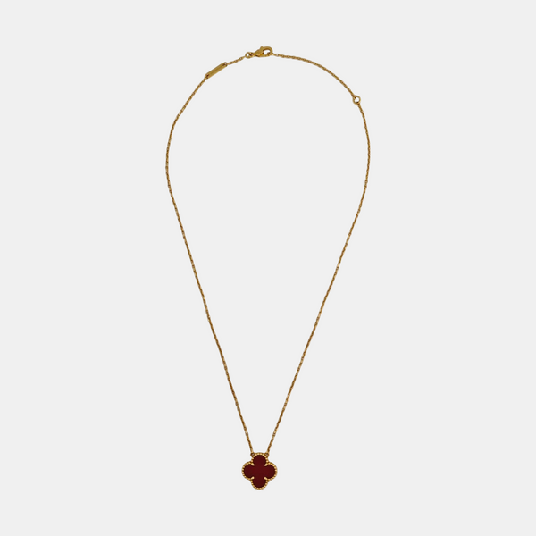 Vintage Alhambra 18k Gold Necklace