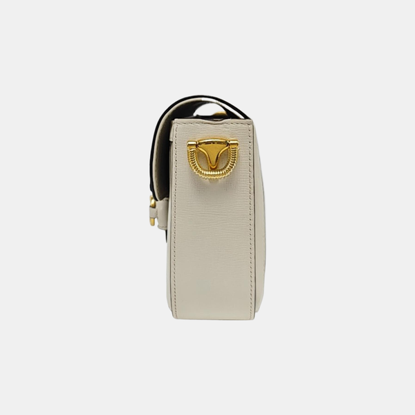 Horsebit 1955 Mini Coated Canvas Beige