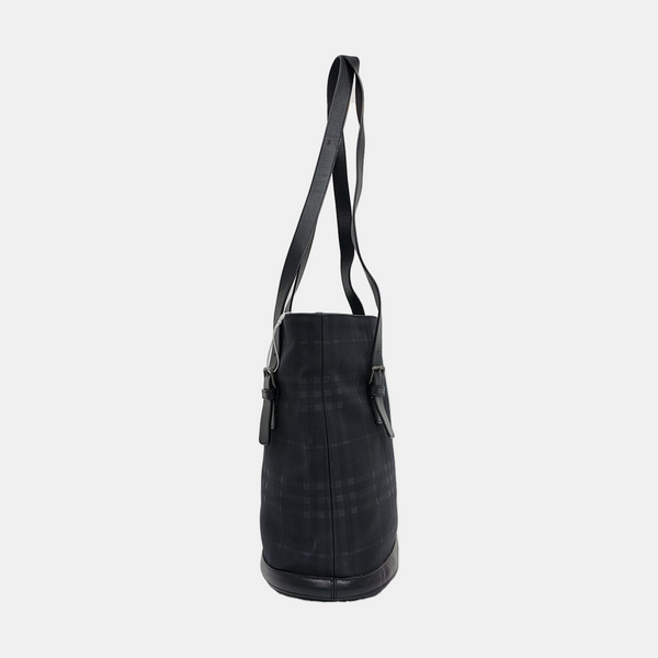 Coated Canvas Black