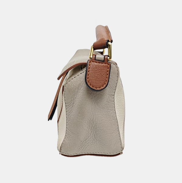 Puzzle Mini Calfskin Multicolor