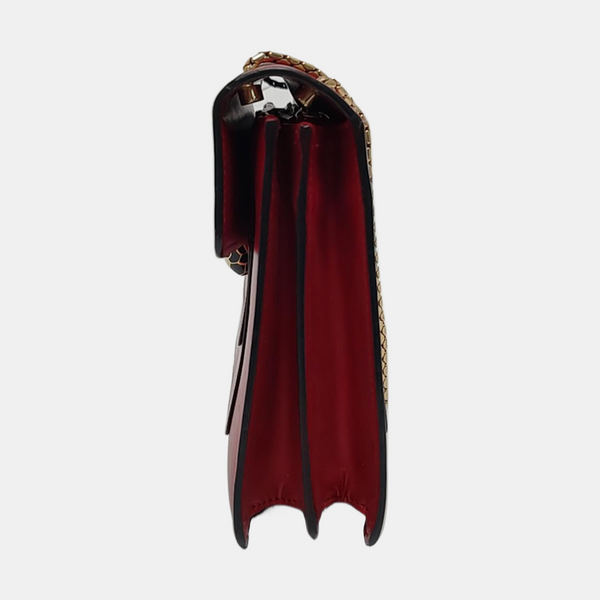 SERPENTI FOREVER Medium Calfskin Red