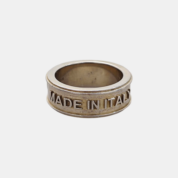 Interlocking G 925 Sterling Silver Ring HK 12