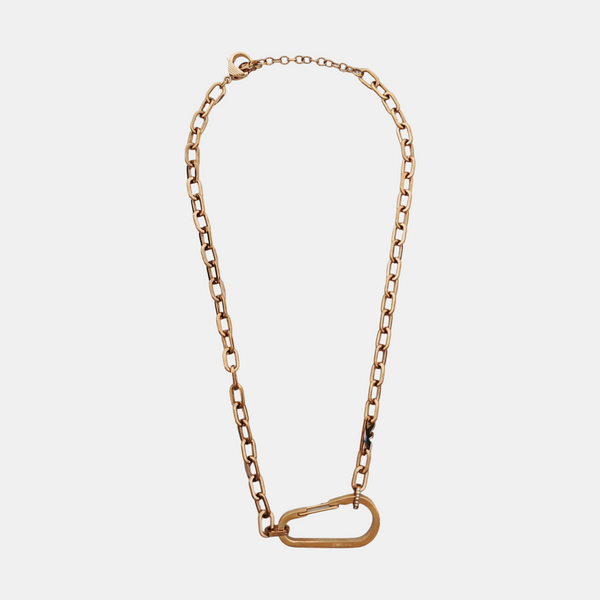 Steel Rose Gold Necklace