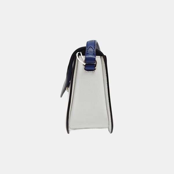 Calfskin Shoulder Bag Blue