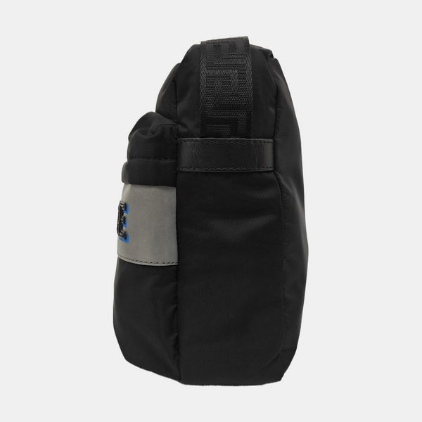 Nylon Shoulder Bag Small Black