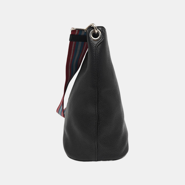 Calfskin Shoulder Bag Black