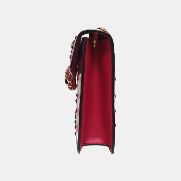 SERPENTI FOREVER Calfskin Red