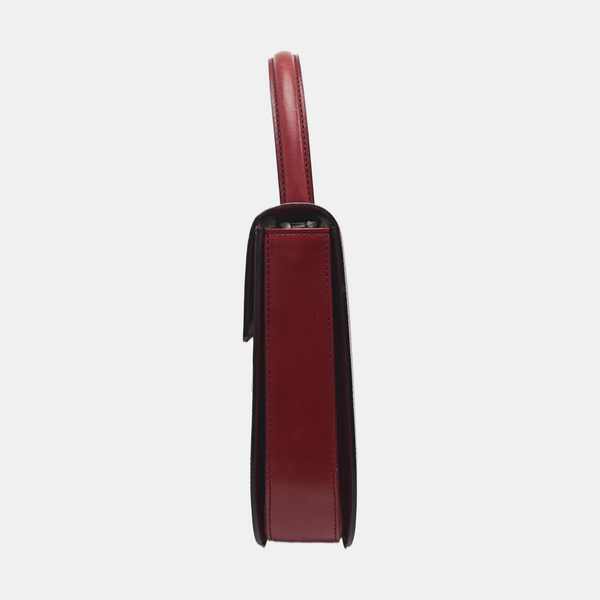 Calfskin Shoulder Bag Red