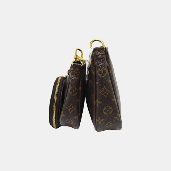 MULTI Monogram Coated Canvas Brown