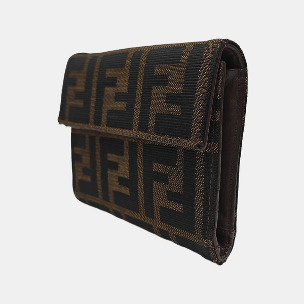 Canvas Wallet Brown