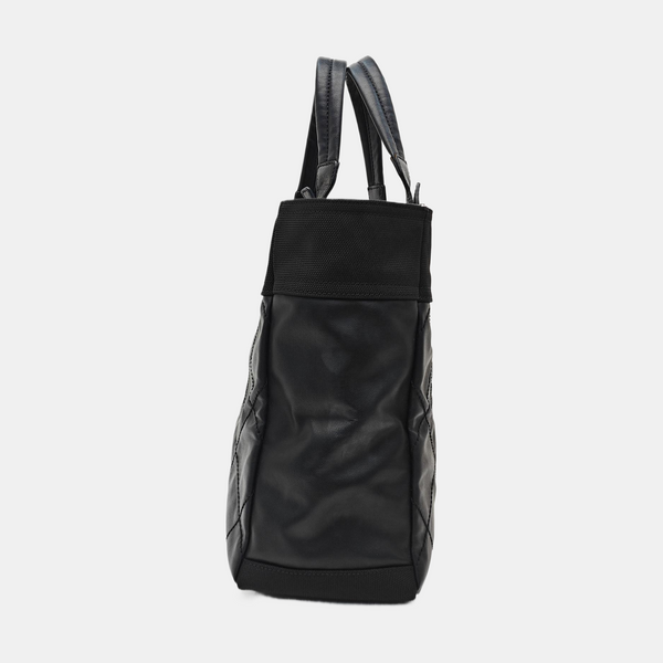PARIS BIARRITZ Large Quilted Coated Canvas Black