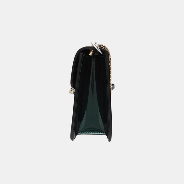 SERPENTI FOREVER Small Patent Leather Green
