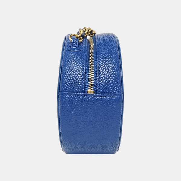 FILIGREE Mini Quilted Grained Calfskin Blue