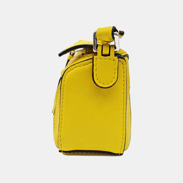 Puzzle Calfskin Yellow