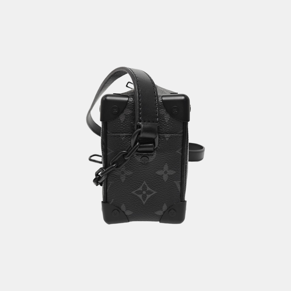 SOFT TRUNK Mini Monogram Coated Canvas Black
