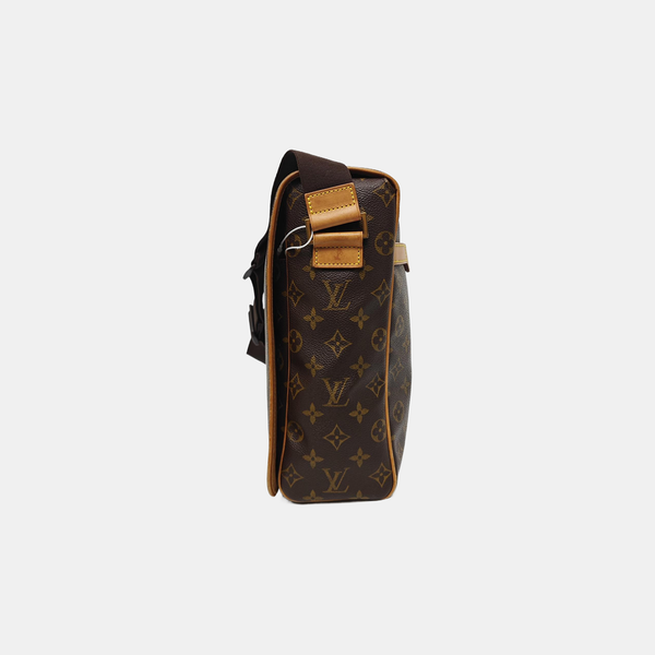 VALMY Monogram Coated Canvas Brown