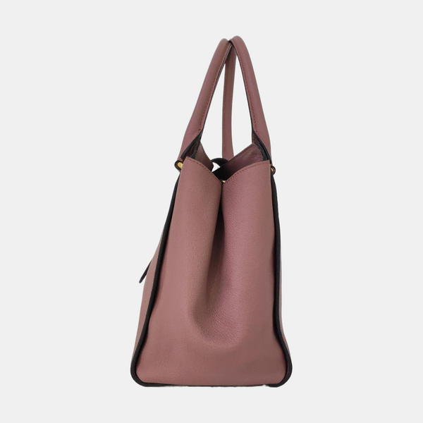 Buckle Calfskin Beige