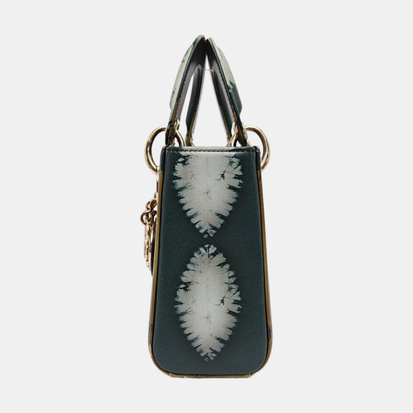 Authenticated pre-owned Lady Dior Mini Calfskin Multicolor - Tote Bag at Looply
