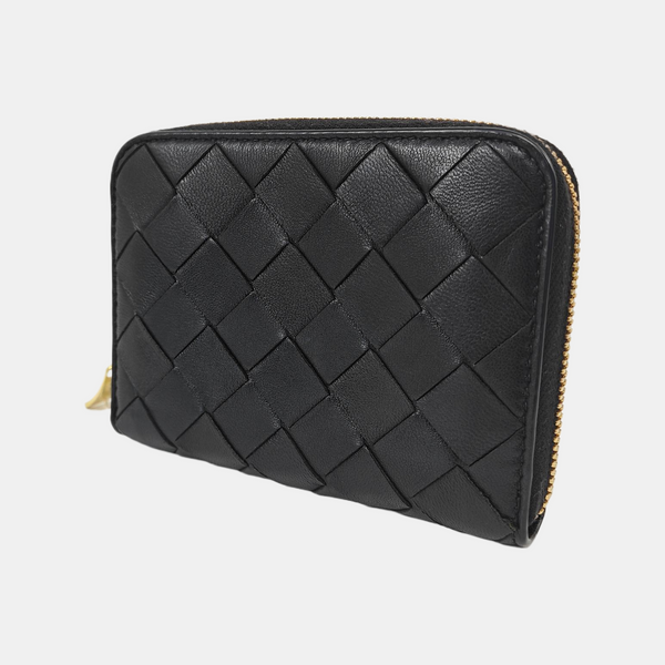 Lambskin Card Holder Black