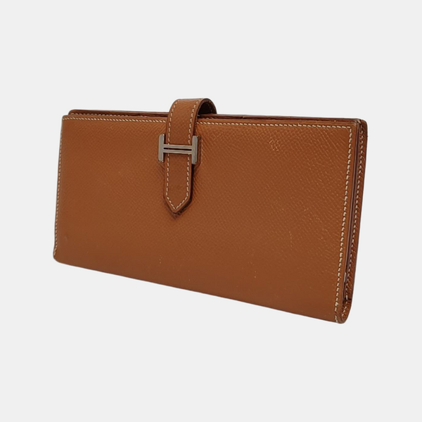 Bearn Medium Epsom Brown Wallet