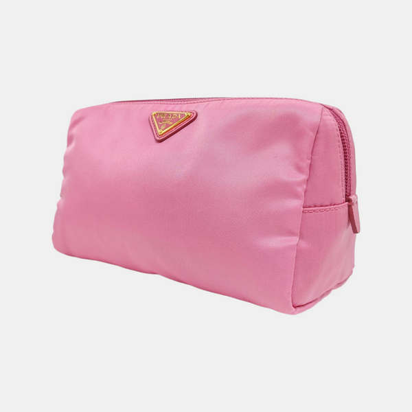 Nylon Clutch Pink