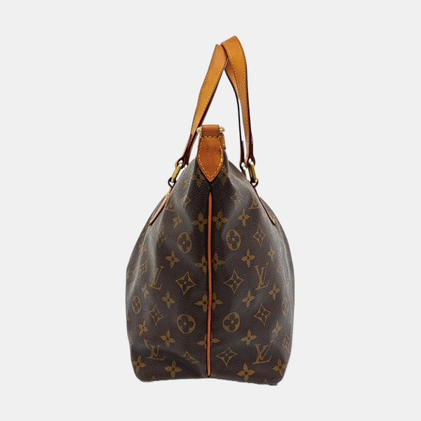PALERMO PM Monogram Coated Canvas Brown