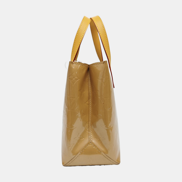 READE PM Monogram Calfskin Beige