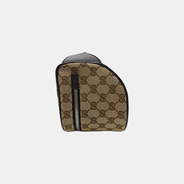 Monogram Canvas Shoulder Bag Beige